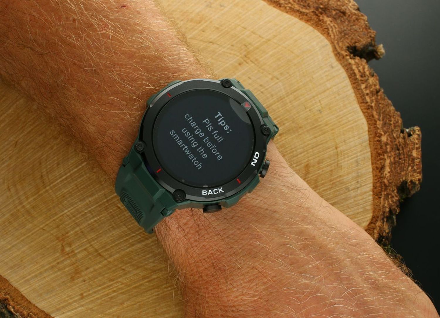 Smartwatch męski Garett GRS zielony dla aktywnych (2).jpg